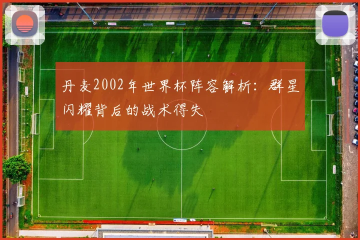 丹麦2002年世界杯阵容解析：群星闪耀背后的战术得失